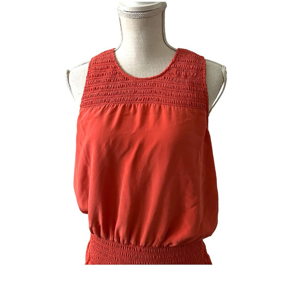 Joie Orange Moni dress size M - Picture 2 of 7